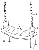 Swing seat assembly