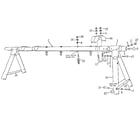 Sears 786411260 a-frame assembly diagram