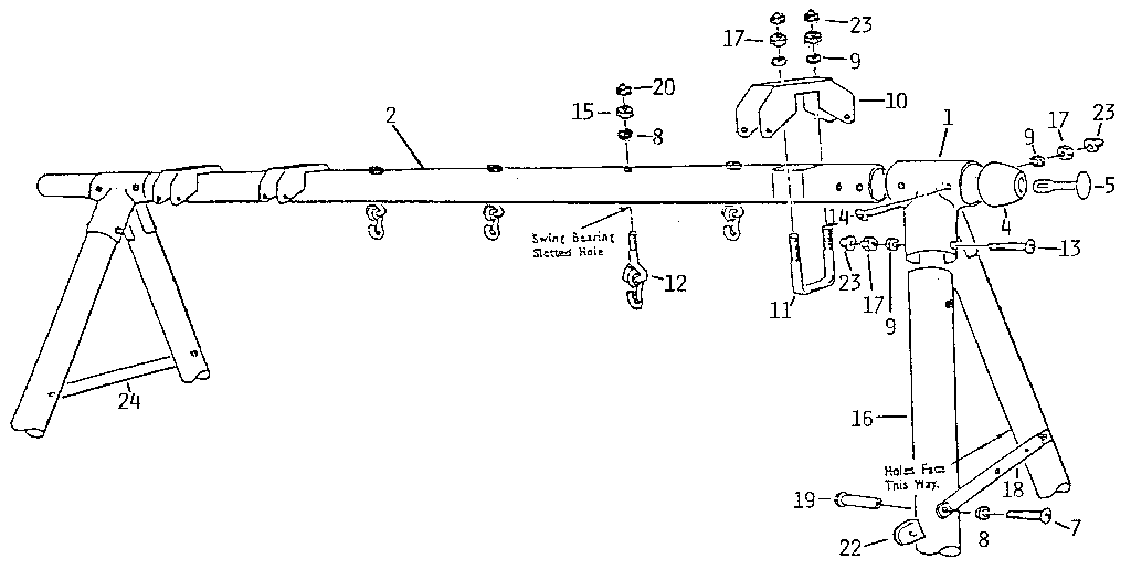 A-frame assembly