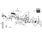 McCulloch EB285BC-11400128-08 clutch/starter housing assembly diagram