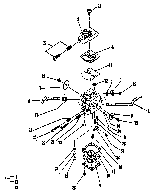 Carburetor assembly