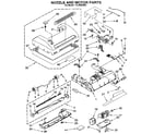 Kenmore 1163088390C nozzle and motor diagram