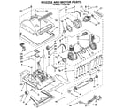 Kenmore 1163227590 nozzle and motor diagram