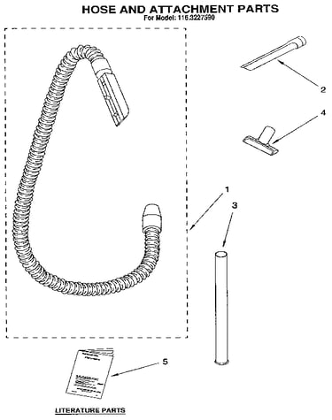 Hose and attachment