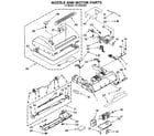 Kenmore 1163082390C nozzle and motor diagram