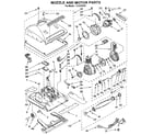Kenmore 1163226590 nozzle and motor diagram
