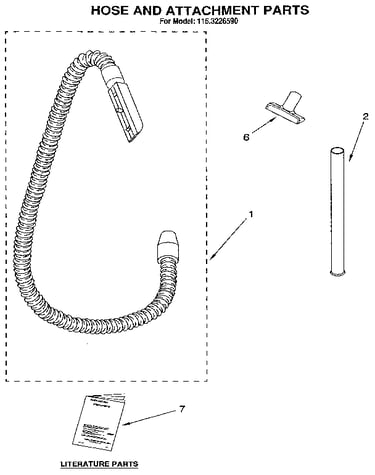 Hose and attachment