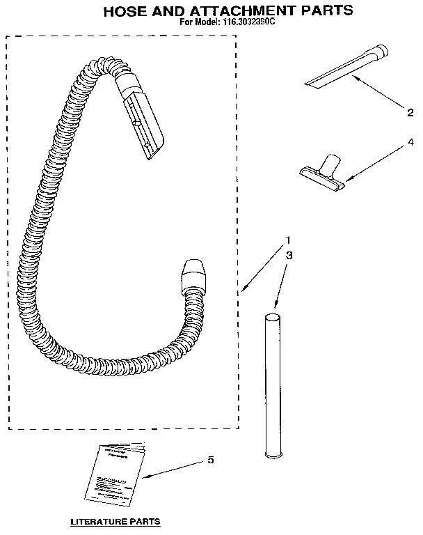 Hose and attachment