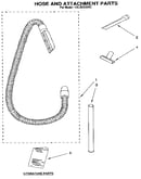Hose and attachment