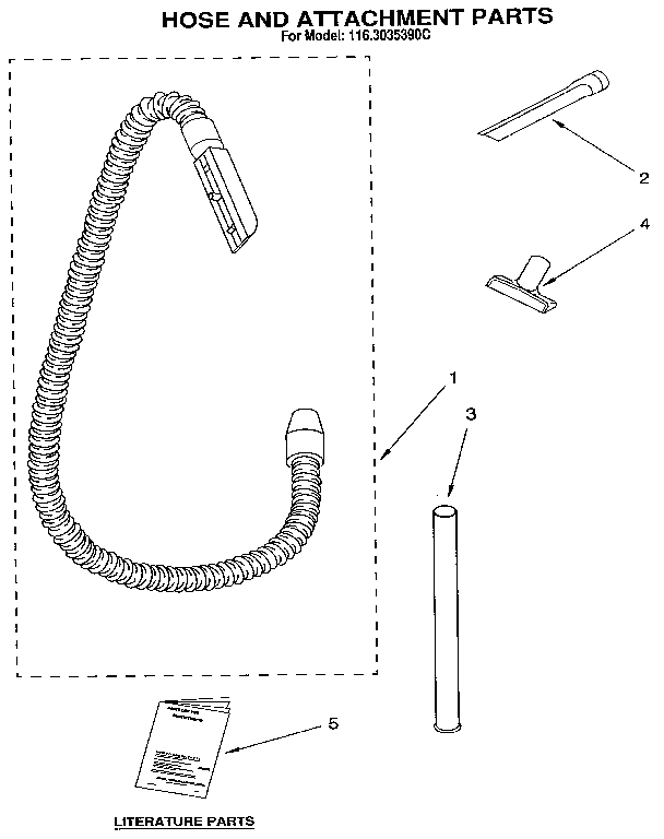 HOSE AND ATTACHMENT