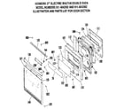 Kenmore 9114842992 door section diagram