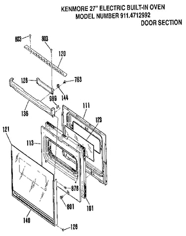 Door section
