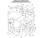 Kenmore 9113652091 oven burner section diagram