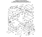 Kenmore 9113672591 broiler and oven burner section diagram