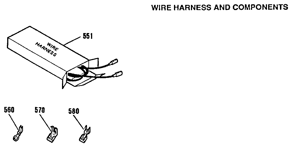 Wire harness and components
