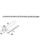 Optional backsplash 8059091