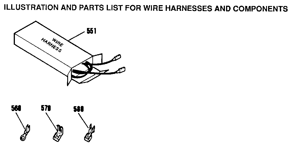 Wire harnesses and components