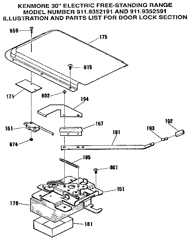 DOOR LOCK SECTION