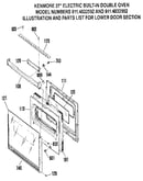Lower door section