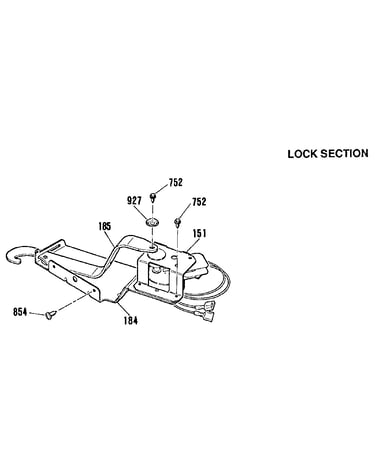 Lock section