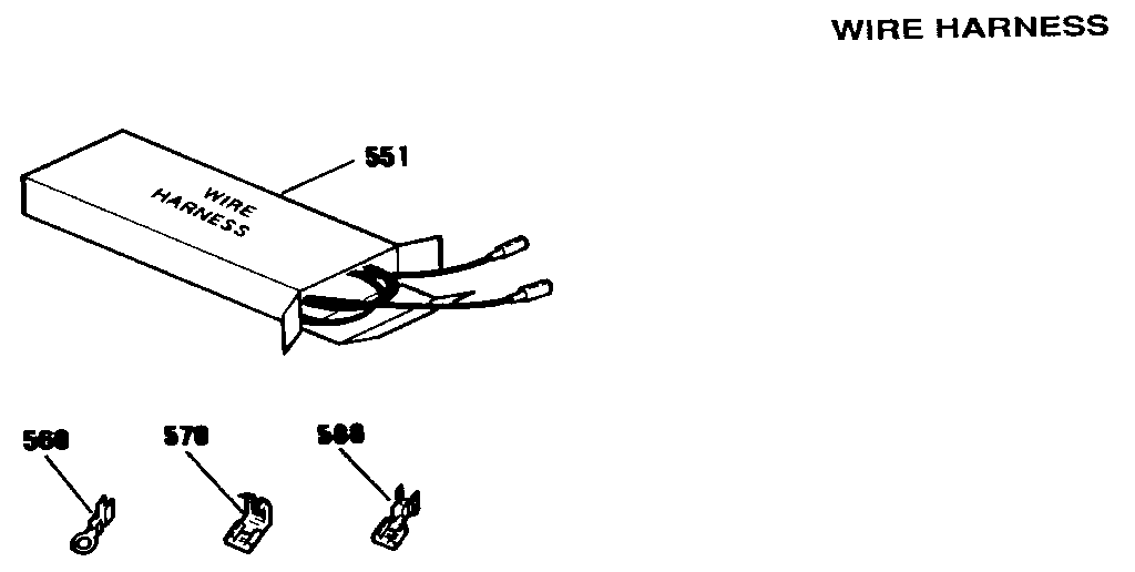 Wire harness and components