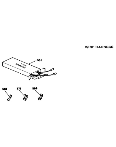 Wire harness and components