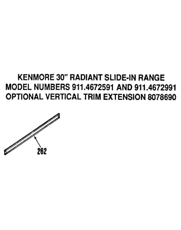 Extension trim