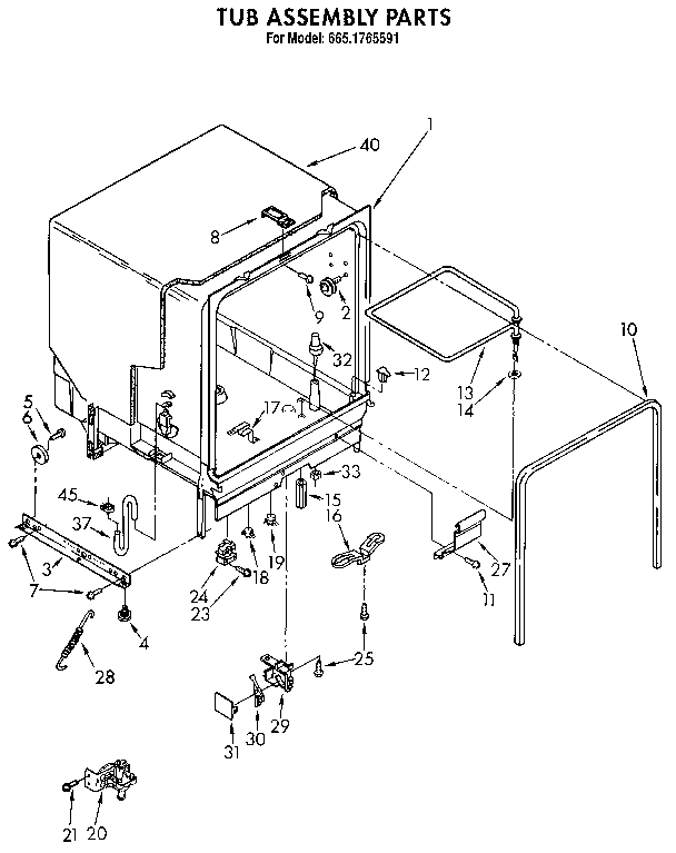 Tub assembly