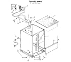 Kenmore 6651743590 cabinet diagram