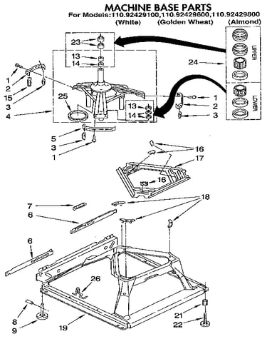 Machine base