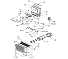 Kenmore 693F357710 functional replacement parts diagram