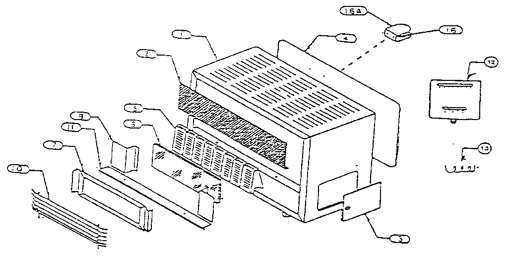 Complete casing assembly