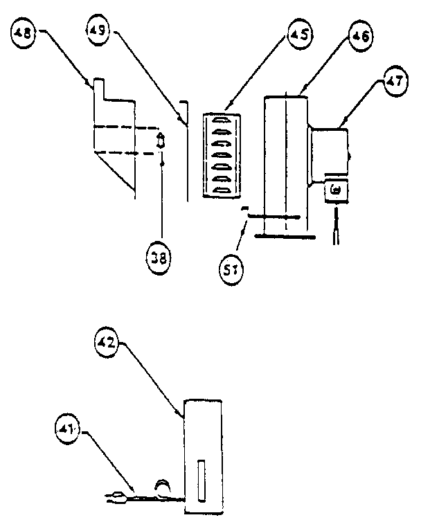 Blower wheel assembly