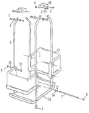 Lawn swing assembly
