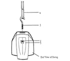Sears 7866622 swing assembly diagram