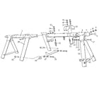 Sears 692388 a-frame assembly diagram