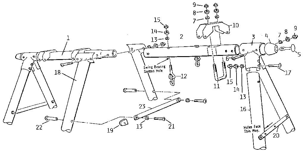 A-frame assembly