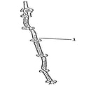 Sears 78672707D rope assembly diagram