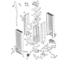 Kenmore 693F357670 functional replacement parts diagram