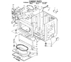 Kenmore 11097195820 cabinet diagram