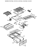 Separator and shelves