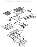 Separator and shelves