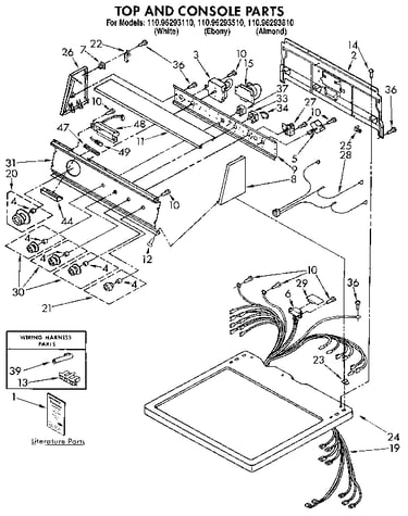 Top and console