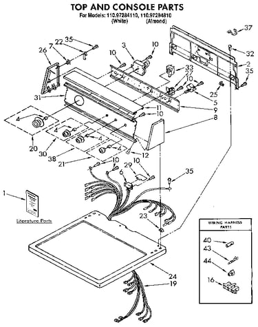 Top and console