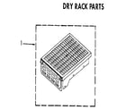 Kenmore 11096292110 dry rack diagram