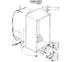 Kenmore 1069235580 cabinet diagram