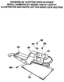 Door lock section