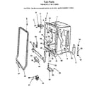 Kenmore 5871733590 tub diagram