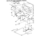 Kenmore 106953410 air flow and control diagram