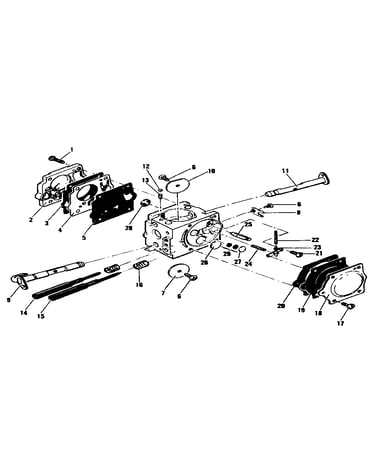 Figure 4 carburetor assembly
